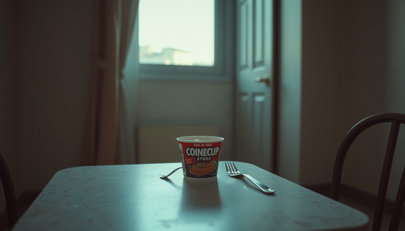 別居生活の実態とコンビニでカップ麺の独り身生活